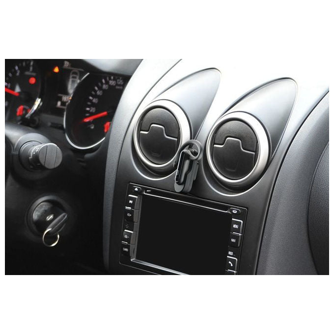 Cellularline Car Flat Auricolare Bluetooth Mono per Auto Nero Universale Leggero