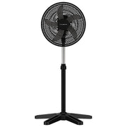 Rowenta VU3110F0 Turbo Essential Ventilatore a Piantana 40 cm 3 Velocita' Altezza Regolabile colore Nero