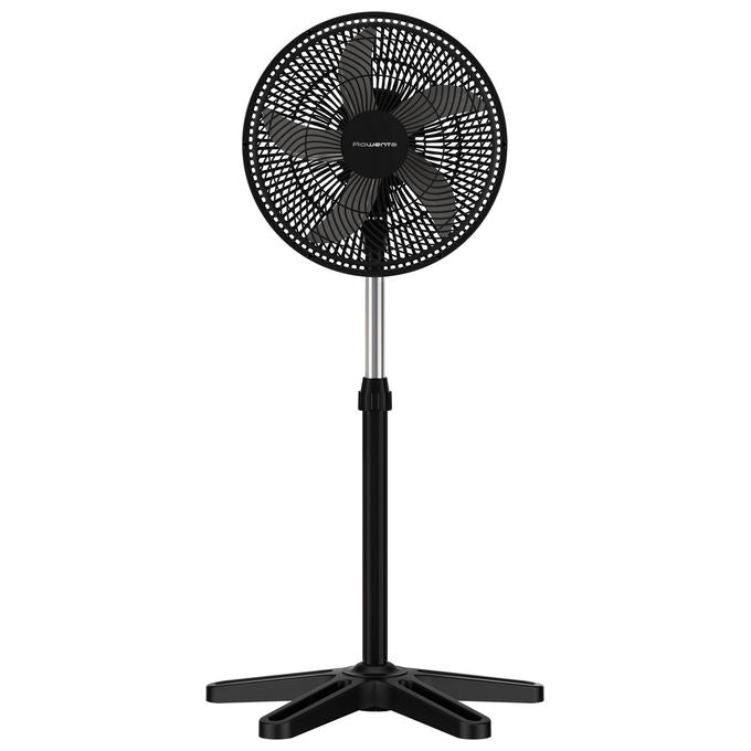 Rowenta VU3110F0 Turbo Essential Ventilatore a Piantana 40 cm 3 Velocita' Altezza Regolabile colore Nero