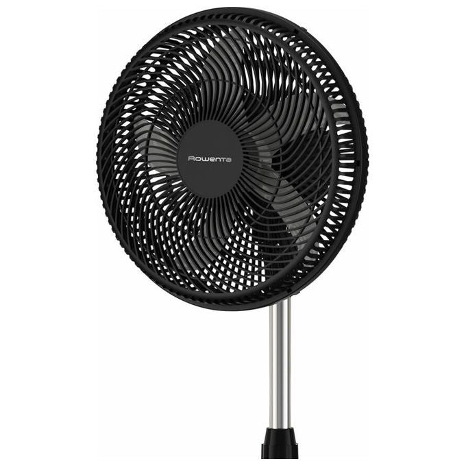 Rowenta VU3110F0 Turbo Essential Ventilatore a Piantana 40 cm 3 Velocita' Altezza Regolabile colore Nero