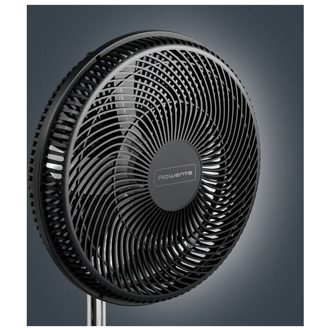 Rowenta VU3110F0 Turbo Essential Ventilatore a Piantana 40 cm 3 Velocita' Altezza Regolabile colore Nero