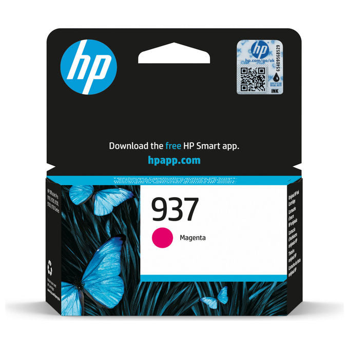 HP 937 Cartuccia Inchiostro Originale Magenta 800 pagine per OfficeJet Pro