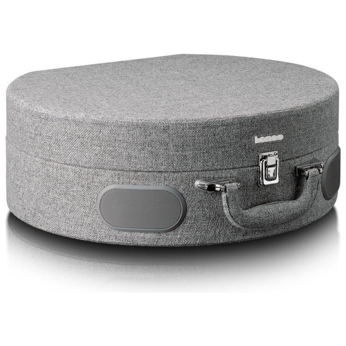 Lenco LS-66GY Giradischi Bluetooth con Altoparlanti Integrati Grigio 33-45 Giri