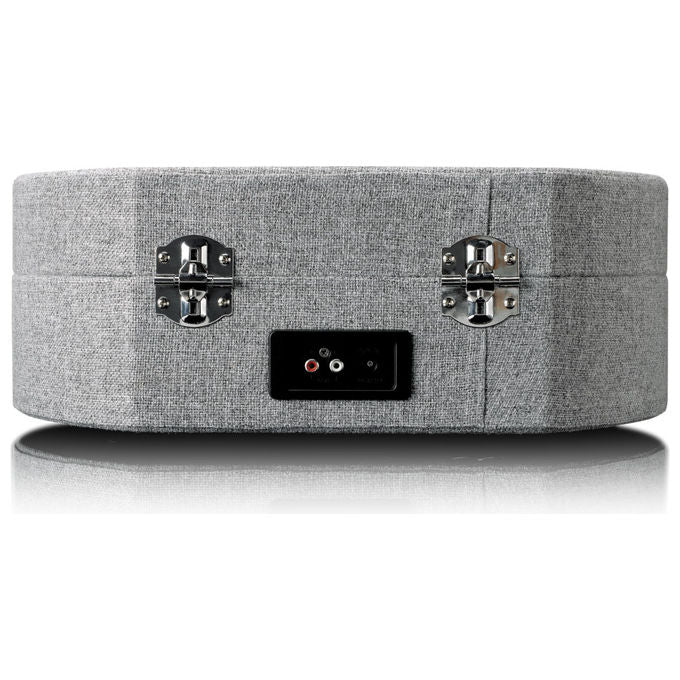 Lenco LS-66GY Giradischi Bluetooth con Altoparlanti Integrati Grigio 33-45 Giri