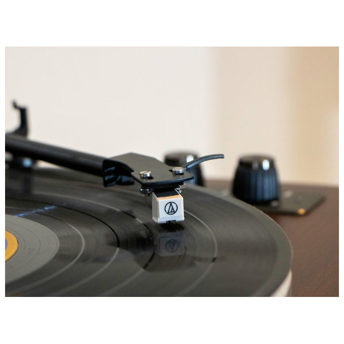 Lenco LS-470WA Giradischi a Cinghia 2 Velocita' 4 Altoparlanti 70W Bluetooth 5.0 Testina Audio Technica colore Nero