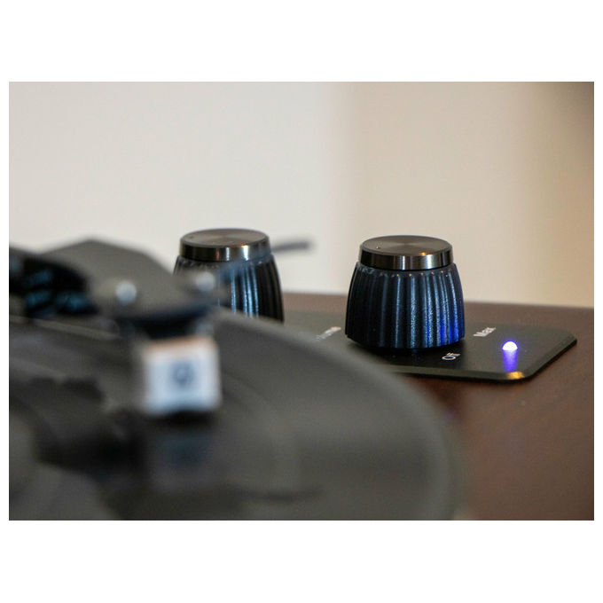 Lenco LS-470WA Giradischi a Cinghia 2 Velocita' 4 Altoparlanti 70W Bluetooth 5.0 Testina Audio Technica colore Nero