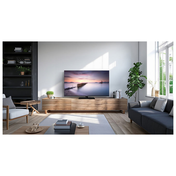 Panasonic Smart TV 55'' 4K QLED Fire TV Nero - Televisore Ultra HD Wi-Fi Bluetooth