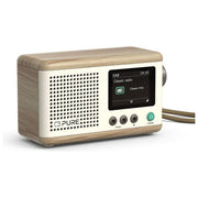 Pure 253799 Classic Mini Radio Portatile Digitale DAB+ FM Bluetooth 5.3 5W Display 2.4'' 4000 mAh colore Bianco Cotone
