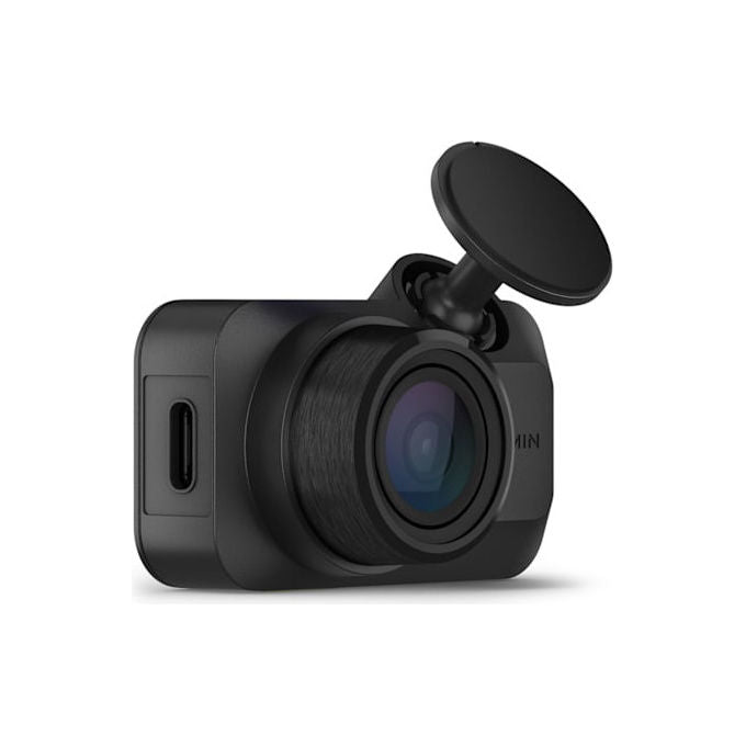 Garmin 010-02899-10 Dash Cam Mini 3 Telecamera Auto Full HD 1080p 30fps 140° Clarity HDR Controllo Vocale colore Nero
