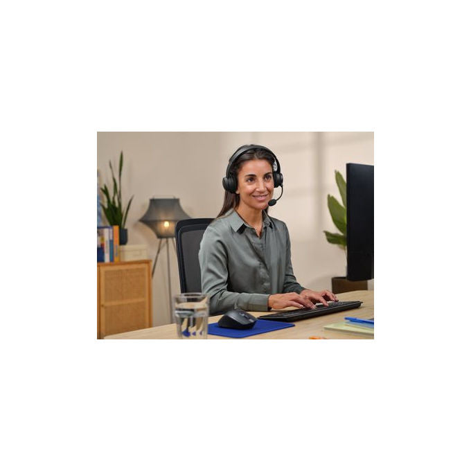 Trust 25463 Ayda Cuffie On-ear Bluetooth Wireless ENC Microfono USB-C Jack 3.5 mm autonomia 24 ore colore Nero