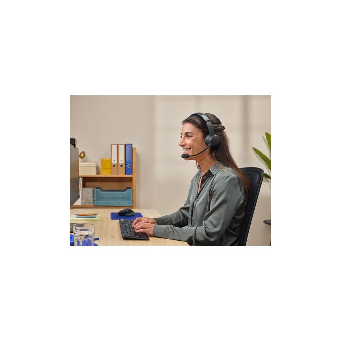 Trust 25463 Ayda Cuffie On-ear Bluetooth Wireless ENC Microfono USB-C Jack 3.5 mm autonomia 24 ore colore Nero