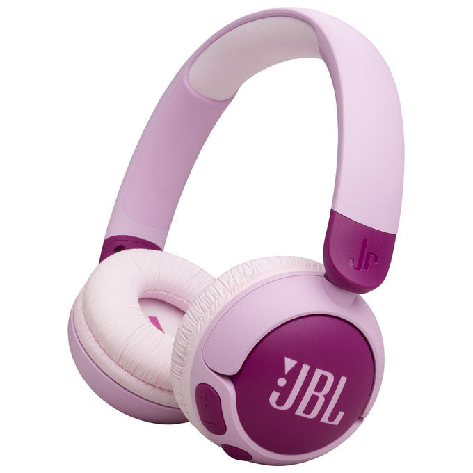 JBL JBLJR320BTPUR Junior 320BT Cuffie a Padiglione Wireless per Bambini Bluetooth 5.3 50h autonomia colore Viola