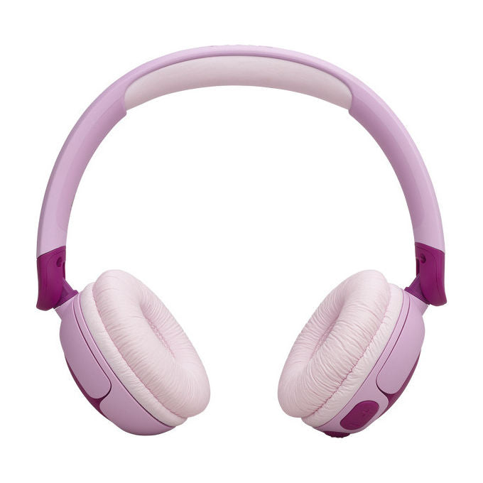 JBL JBLJR320BTPUR Junior 320BT Cuffie a Padiglione Wireless per Bambini Bluetooth 5.3 50h autonomia colore Viola