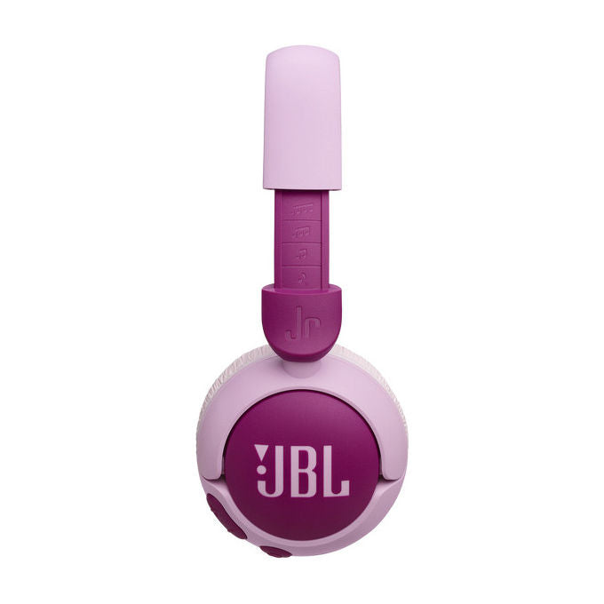 JBL JBLJR320BTPUR Junior 320BT Cuffie a Padiglione Wireless per Bambini Bluetooth 5.3 50h autonomia colore Viola