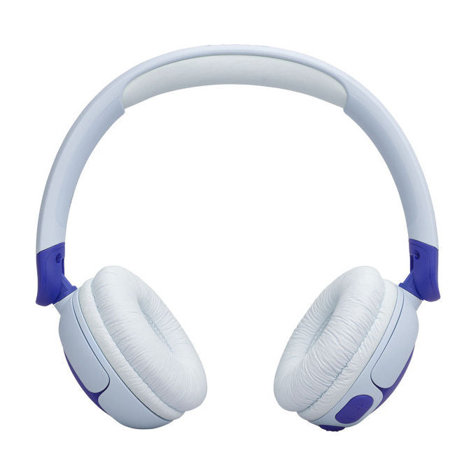 JBL JBLJR320BTBLU Junior 320BT Cuffie On Ear per Bambini Bluetooth 5.3 50 ore Microfono Integrato Safe Sound colore Blu