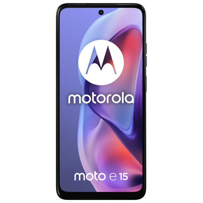 Motorola PB6S0002SE moto e15 Smartphone 6.67'' 4G 2GB 64GB Android 14 Go Dual SIM Batteria 5200mAh colore Lavanda