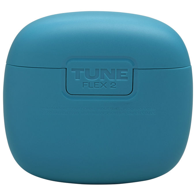 JBL JBLTFLEX2TQE Tune Flex 2 Auricolari True Wireless ANC Adattivo 6 Microfoni IP54 Bluetooth 5.3 48h Autonomia colore Turchese