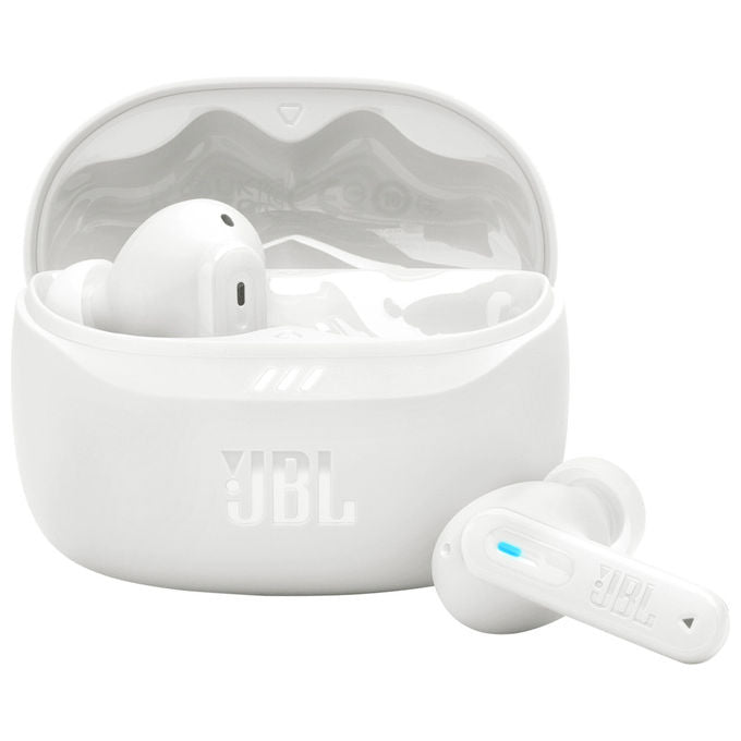 JBL JBLTBEAM2WHT Tune Beam 2 Auricolari True Wireless In-ear ANC Adattivo Bluetooth 5.3 6 Microfoni IP54 12h autonomia colore Bianco