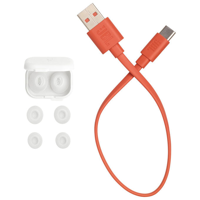 JBL JBLTFLEX2WHT Tune Flex 2 Auricolari True Wireless In-ear ANC 48h IP54 Bluetooth 5.3 6 Microfoni colore Bianco