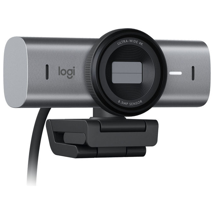 Logitech MX Brio Webcam 4K Ultra HD USB 3.2 30fps Zoom 4x Grafite Compatibile Win-Mac