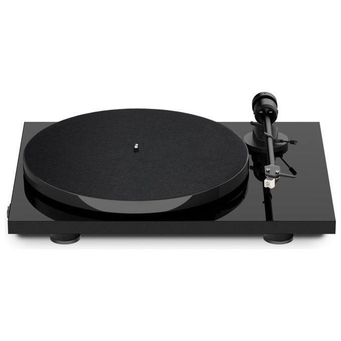 Pro-Ject E1 BT Giradischi a Cinghia Semiautomatico Bluetooth 5.2 Testina AT3600L 33 45 rpm 65 dB colore Nero