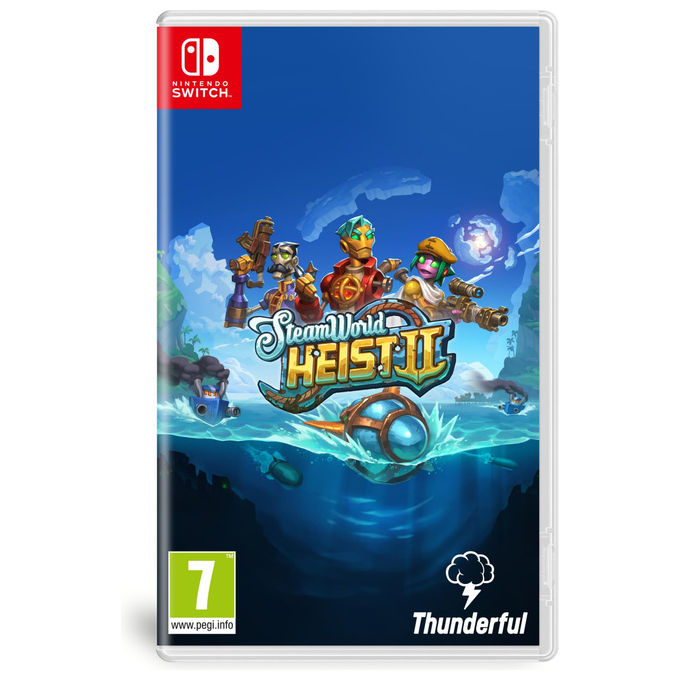 SteamWorld Heist II Videogioco Strategia Battaglie Turni Combattimenti Navali 150+ Armi