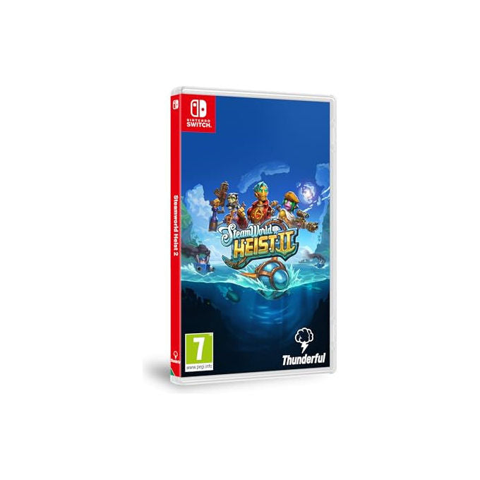 SteamWorld Heist II Videogioco Strategia Battaglie Turni Combattimenti Navali 150+ Armi