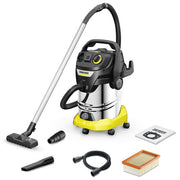 Karcher KWD 6 P Aspiratore Professionale Secco e Bagnato 30 L 1300 W