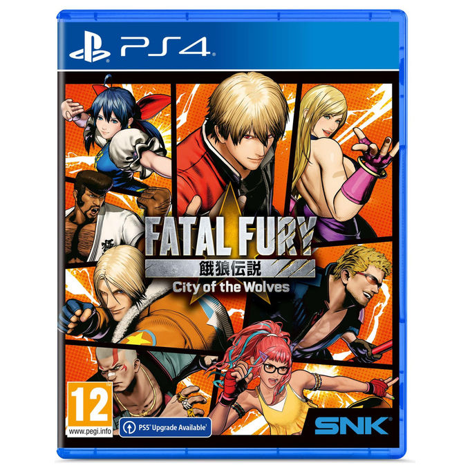 SNK Fatal Fury City of the Wolves Videogioco PS4 Special Edition Sistema REV Innovativo