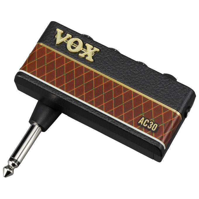 VOX amPlug3 AC30 Amplificatore per Chitarra Elettrica Cablato 3.5mm Nero Marrone