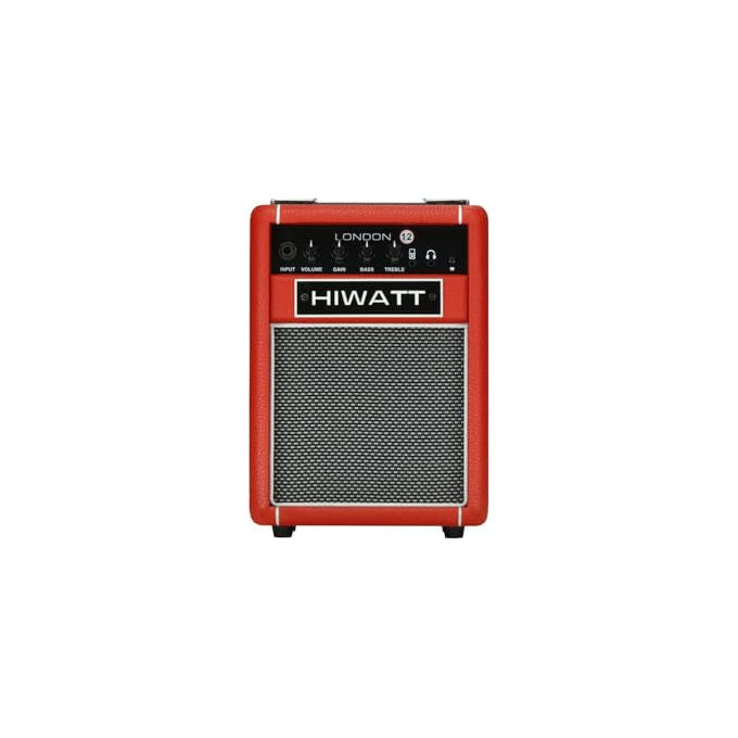 HIWATT London 12 Amplificatore Chitarra Combo 12W Rosso Bluetooth MHI LONDON-12C-RED
