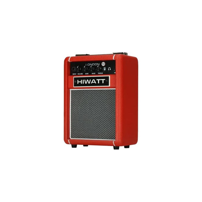 HIWATT London 12 Amplificatore Chitarra Combo 12W Rosso Bluetooth MHI LONDON-12C-RED