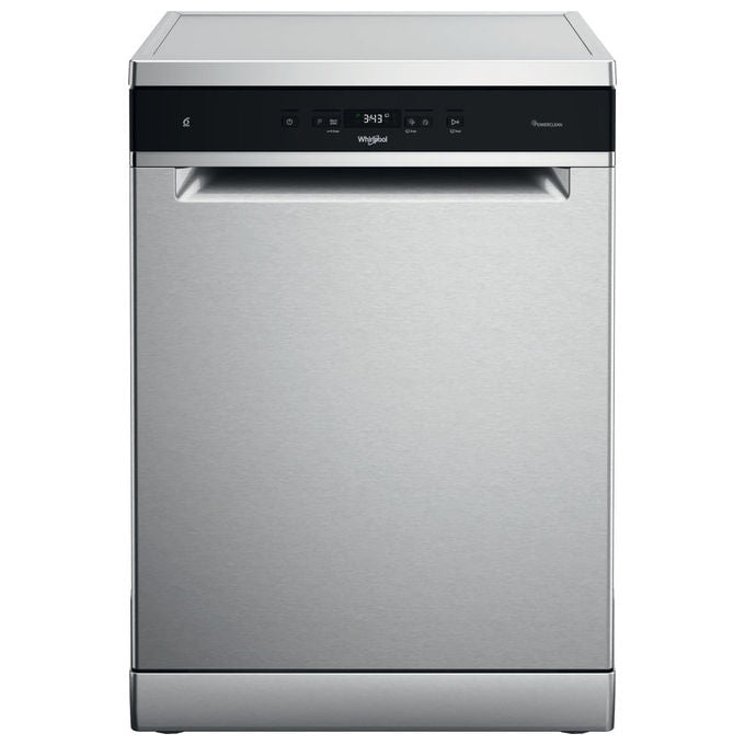 Whirlpool WH7FA14BN7A0X Lavastoviglie 14 coperti Classe A 6° Senso AquaStop 41 dB (85x60x59 cm) colore Inox