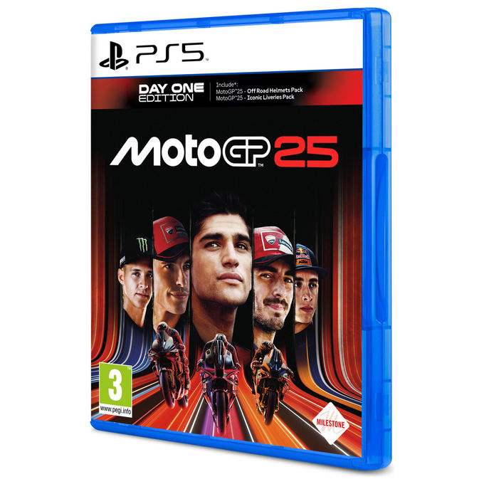 MotoGP 25 Day One Edition PS5 - Videogioco Corse Moto - Pre-ordine Deep Silver