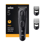Braun HC5530 Tagliacapelli Nero Senza Filo 17 Lunghezze Batteria NiMH 50min