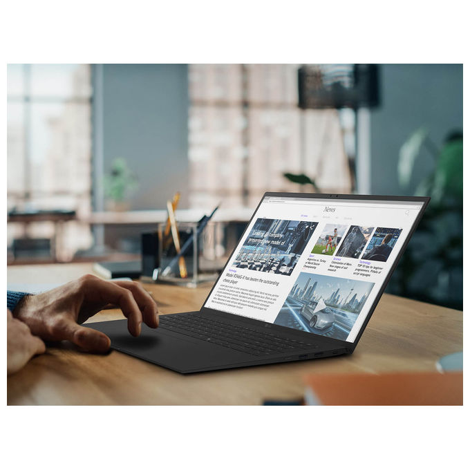 LG 17Z90TL Gram AI Notebook 17'' Intel Core Ultra 7 256V 16GB RAM 512GB SSD Wi-Fi 7 Windows 11 Home colore Nero