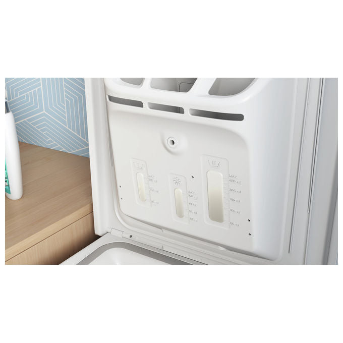 Indesit BTW B7251P IT Lavatrice Carica dall'Alto 7 Kg 1200 rpm Classe B Motore Inverter 14 Programmi (90x40x60 cm) colore Bianco