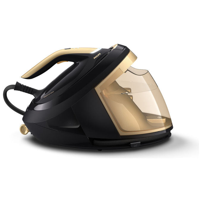 Philips PSG8140-80 PerfectCare 8000 Ferro da Stiro con Caldaia 2700W 8,5 bar 700 g-min Piastra SteamGlide Elite colore Nero Oro