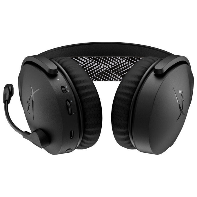 HyperX AJ0T1AA Cloud Jet Cuffie Gaming Wireless Bluetooth 5.3 2.4 GHz Driver 40 mm 25h PC PS5 PS4 Mobile colore Nero