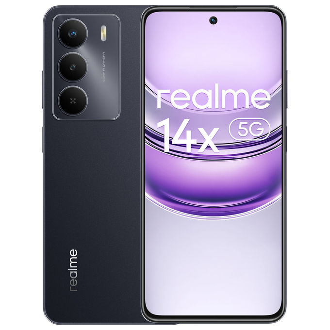 Realme 14X Smartphone 5G 6.67'' 8GB 256GB Nero - Android 15 Batteria 5000mAh