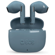 SBS Auricolari True Wireless Bluetooth 5.0 Verde per Musica e Chiamate con Custodia