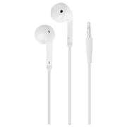 PURO Auricolari In-ear Cablati PUIPHF32WHI Bianchi con Microfono per Musica e Chiamate