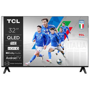 TCL 32S59K S59K Smart TV QLED 32'' Full HD Android TV Dolby Audio HDR10 colore Metallico