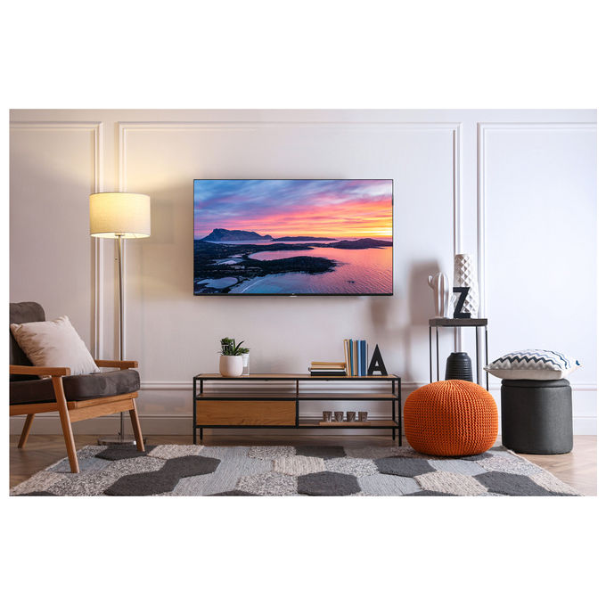 TCL 40S59K Serie S59K Smart TV QLED 40'' Full HD Android TV HDR10 Dolby Audio colore Metallico