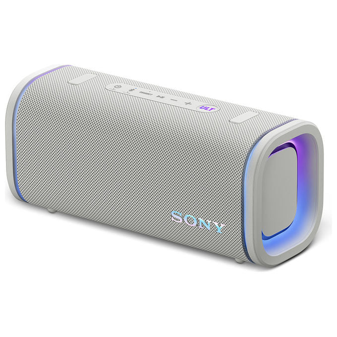 Sony SRSULT50W.CE7 ULT Field 5 Altoparlante Portatile Bluetooth 25h Batteria IP67 Wi-Fi Luci LED 360 colore Bianco