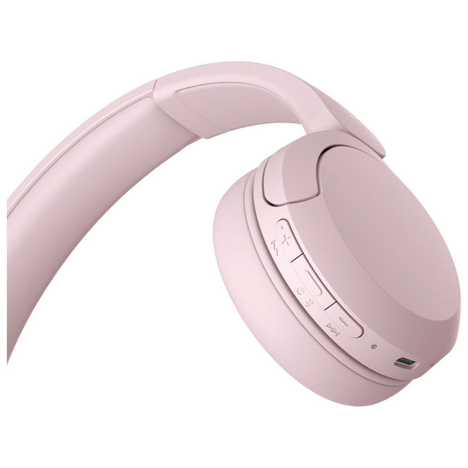 Sony WHCH520P.CE7 WH-CH520 Cuffie Bluetooth 5.2 On-Ear Wireless Autonomia 40h USB-C colore Rosa
