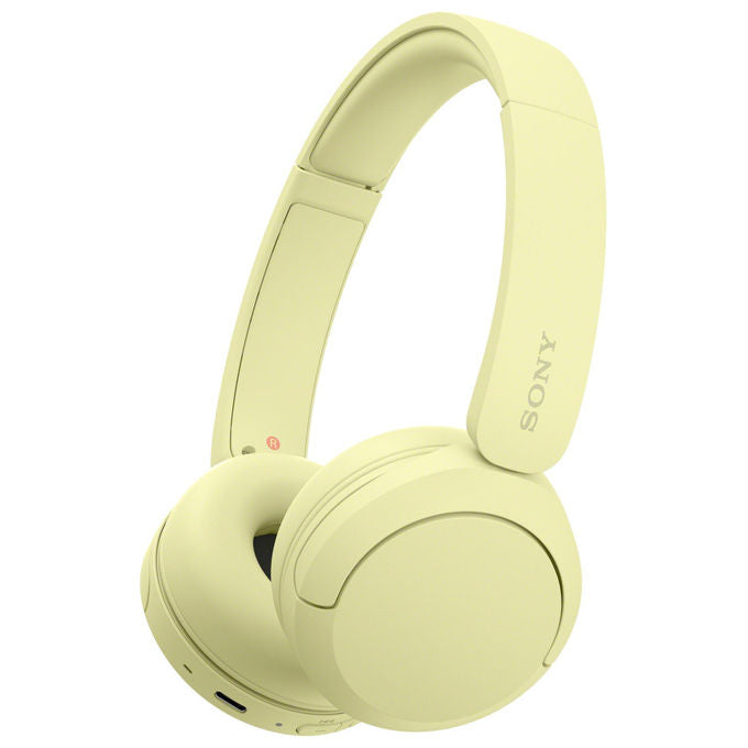 Sony WHCH520Y Cuffie Wireless Bluetooth Gialle 40h Autonomia Musica e Chiamate