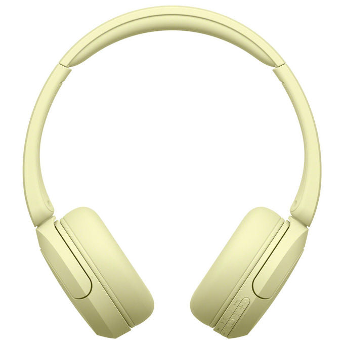 Sony WHCH520Y Cuffie Wireless Bluetooth Gialle 40h Autonomia Musica e Chiamate