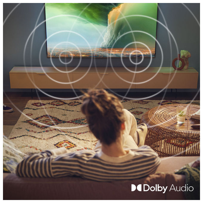 Philips 40PFS6000-12 Smart TV LED 40'' Full HD HDR10 Titan OS Dolby Digital Wi-Fi colore Nero