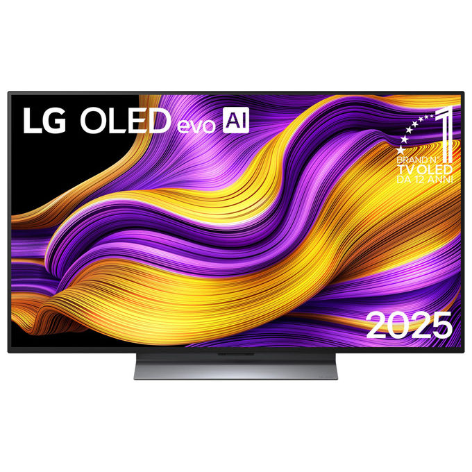 LG OLED48G56LS G5 Smart TV OLED evo 48'' 4K Ultra HD WebOS α11 AI Gen2 120Hz Dolby Atmos Wi-Fi 6 colore Argento